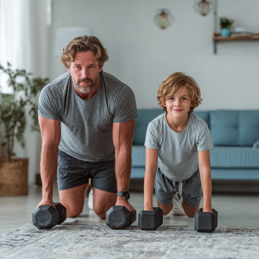 Сімейний фітнес з дітьми